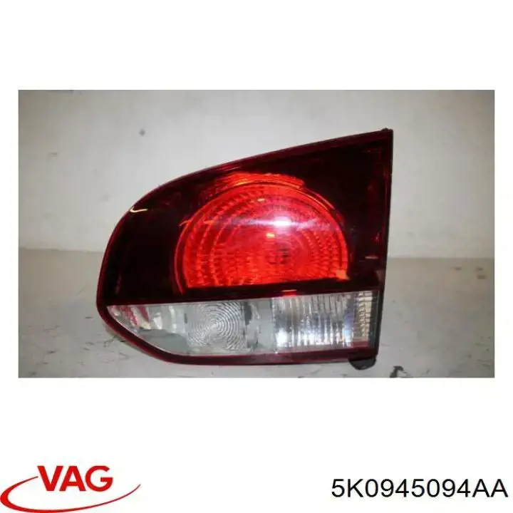 Lanterna traseira direita interna VAG 5K0945094AA preço, a partir de 51,08 USD