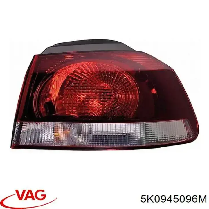 5K0945096M VAG Lanterna traseira direita externa