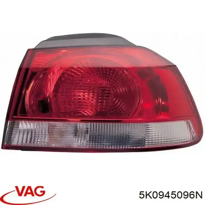 5K0945096N VAG Lanterna traseira direita externa