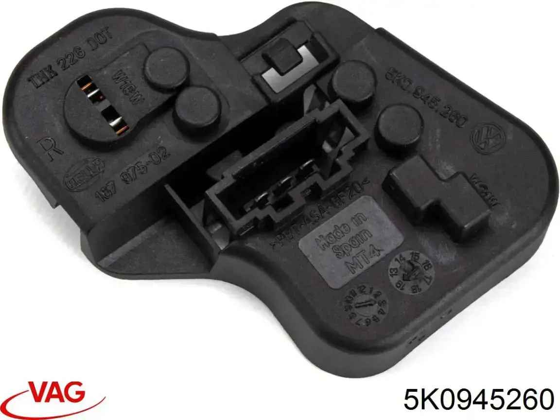 Circuito de contato da luz traseira VAG 5K0945260 preço, a partir de 45,28 USD