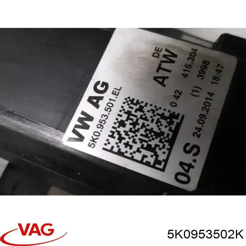 Compre 5K0953502K VAG Comutador instalado na coluna da direção, montado