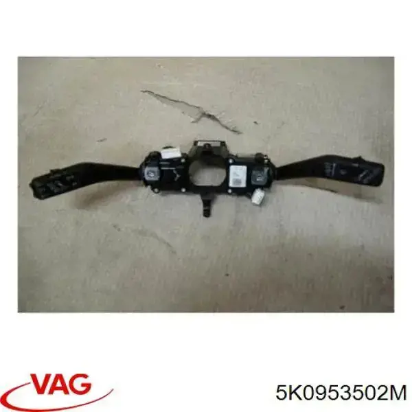 5K0953502M VAG Comutador instalado na coluna da direção, montado
