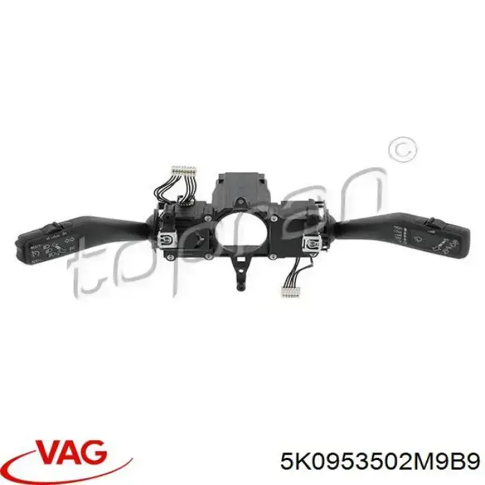 Comutador instalado na coluna da direção, montado VAG 5K0953502M9B9 preço, a partir de 81,40 USD