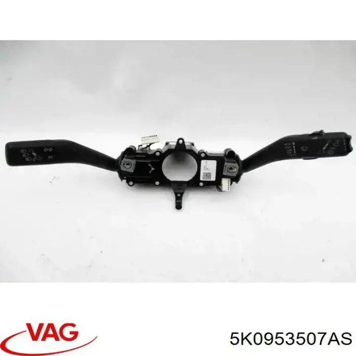 5K0953507AS VAG Comutador instalado na coluna da direção, montado