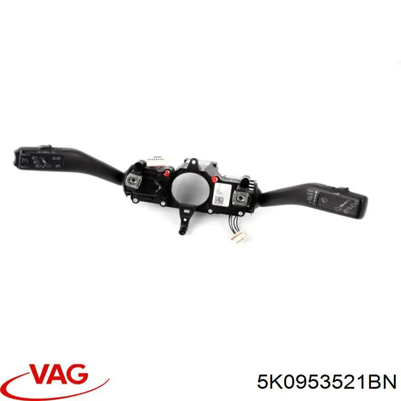 5K0953521BN VAG Comutador instalado na coluna da direção, montado