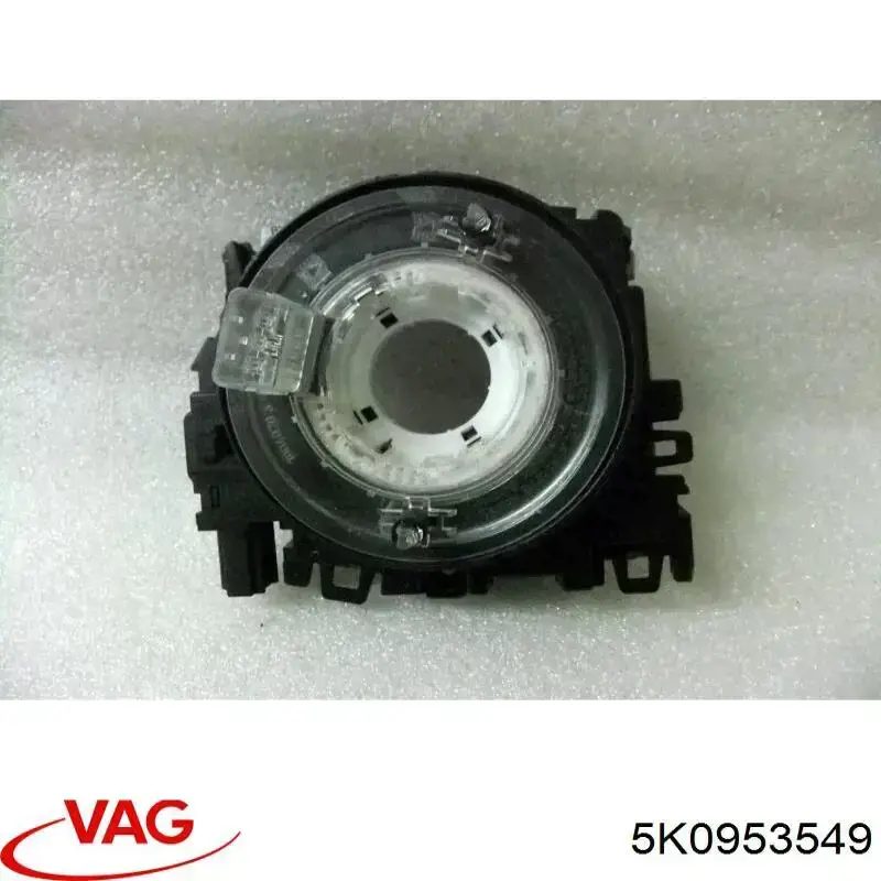 Anel AIRBAG de contato, cabo plano do volante VAG 5K0953549