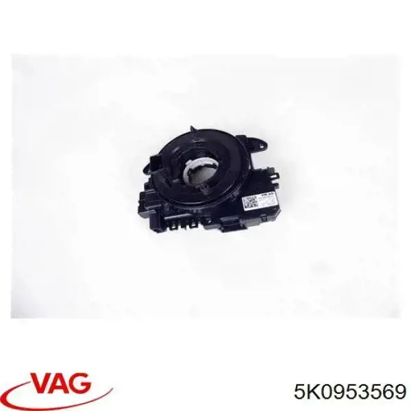 Compre 5K0953569 VAG Anel AIRBAG de contato, cabo plano do volante