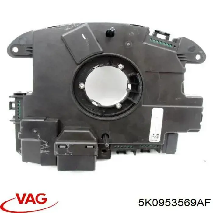 Anel AIRBAG de contato, cabo plano do volante 5K0953569AF VAG