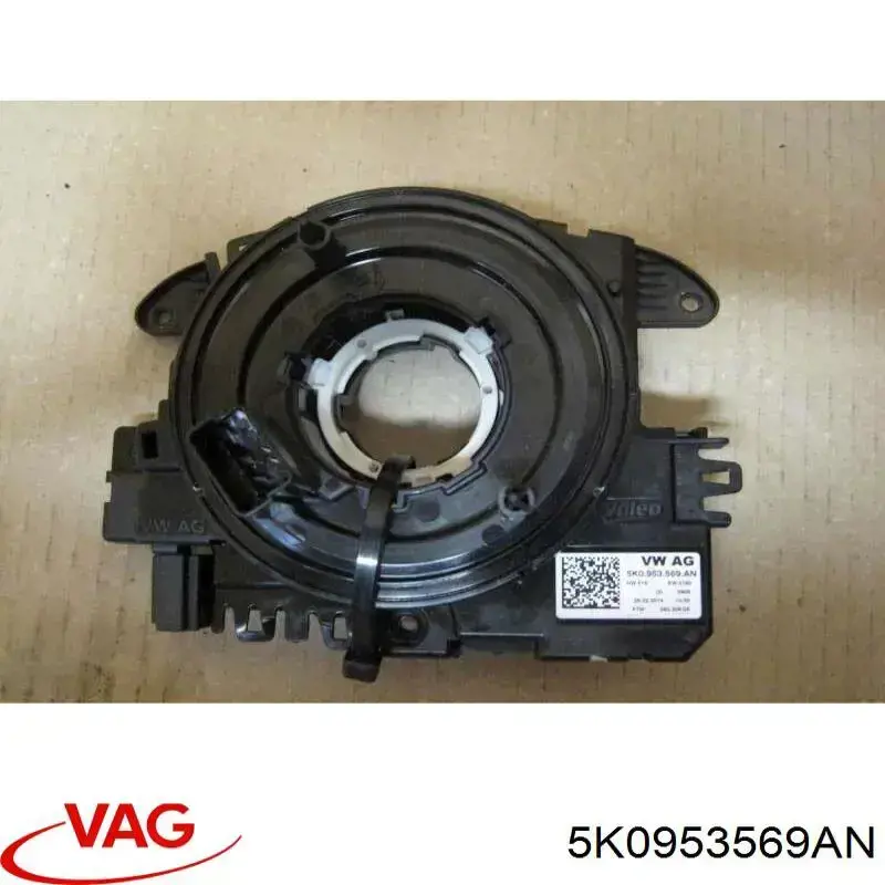 Compre 5K0953569AN VAG Anel AIRBAG de contato, cabo plano do volante