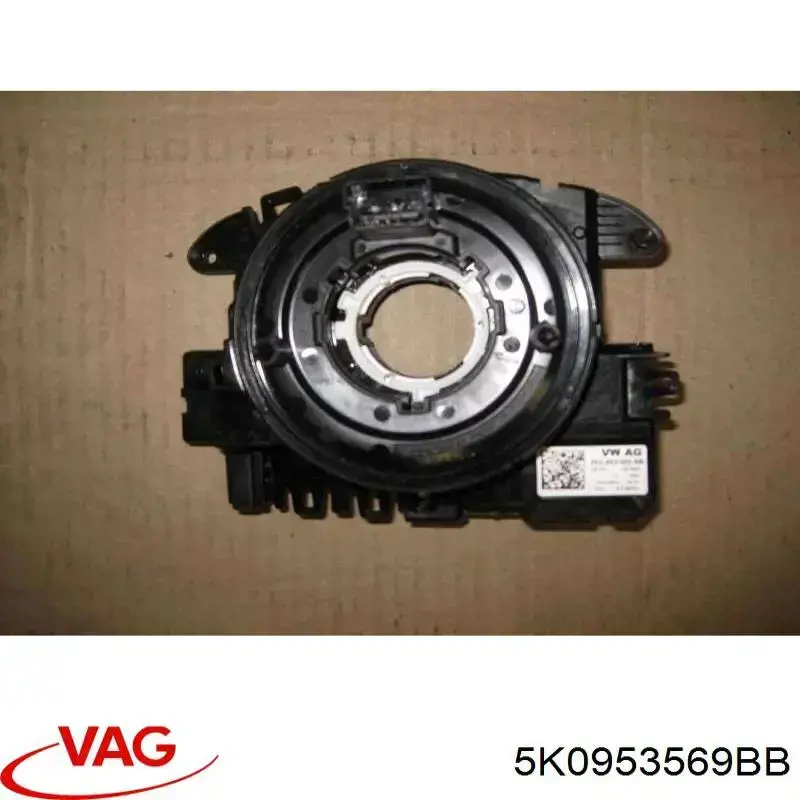 Anel AIRBAG de contato, cabo plano do volante VAG 5K0953569BB preço, a partir de 637,33 USD