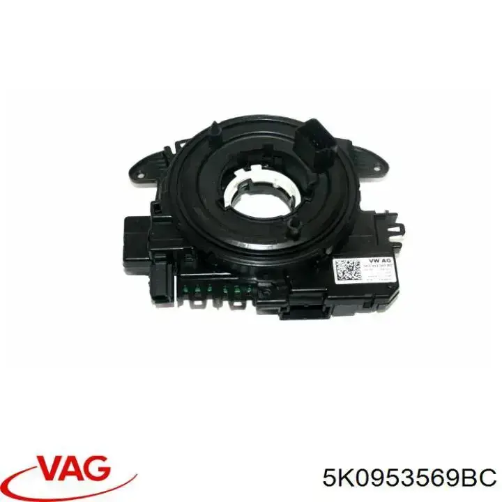 Anel AIRBAG de contato, cabo plano do volante VAG 5K0953569BC preço, a partir de 299,14 USD