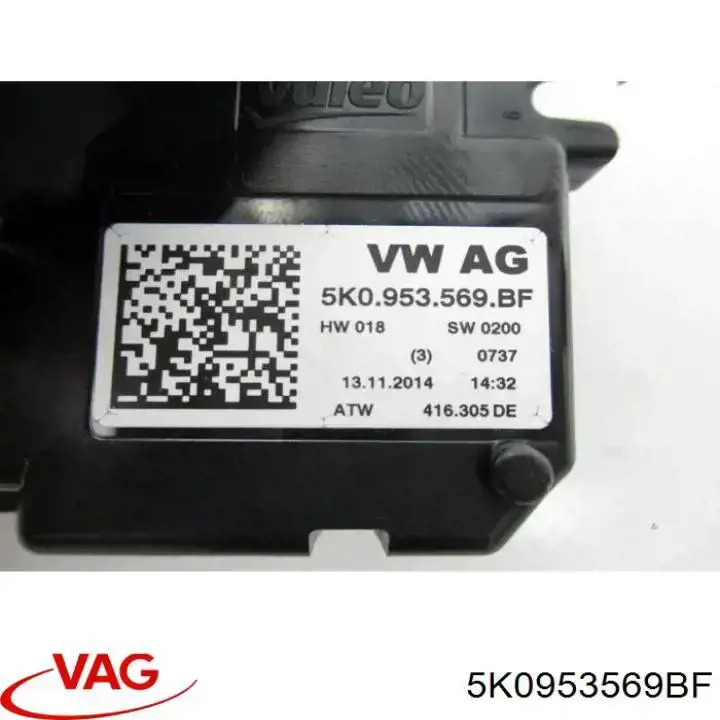 Anel AIRBAG de contato, cabo plano do volante VAG 5K0953569BF preço, a partir de 332,75 USD