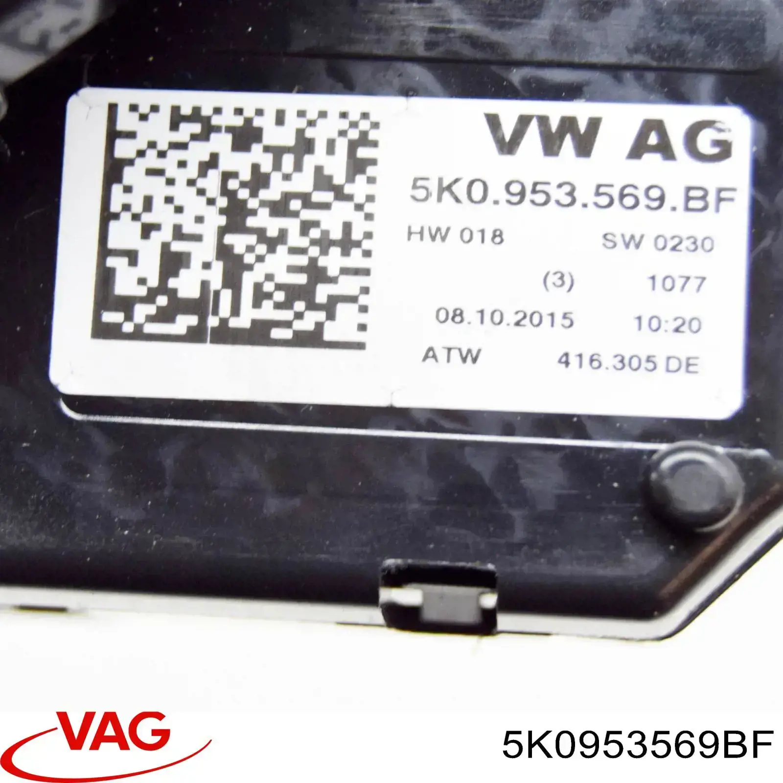 Compre 5K0953569BF VAG Anel AIRBAG de contato, cabo plano do volante