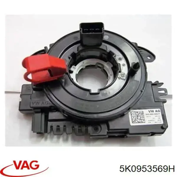 Anel AIRBAG de contato, cabo plano do volante VAG 5K0953569H preço, a partir de 336,22 USD