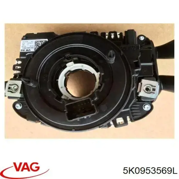 Anel AIRBAG de contato, cabo plano do volante VAG 5K0953569L preço, a partir de 328,60 USD