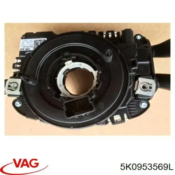 Compre 5K0953569L VAG Anel AIRBAG de contato, cabo plano do volante