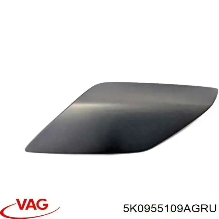 Compre 5K0955109A VAG Placa sobreposta do injetor de fluido para lavador da luz dianteira