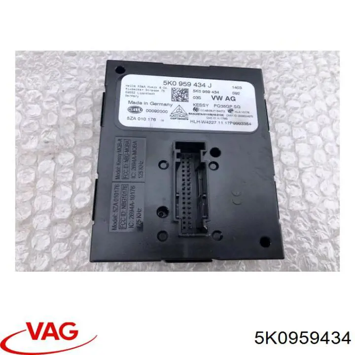 Unidade de conforto VAG 5K0959434 preço, a partir de 48,71 EUR