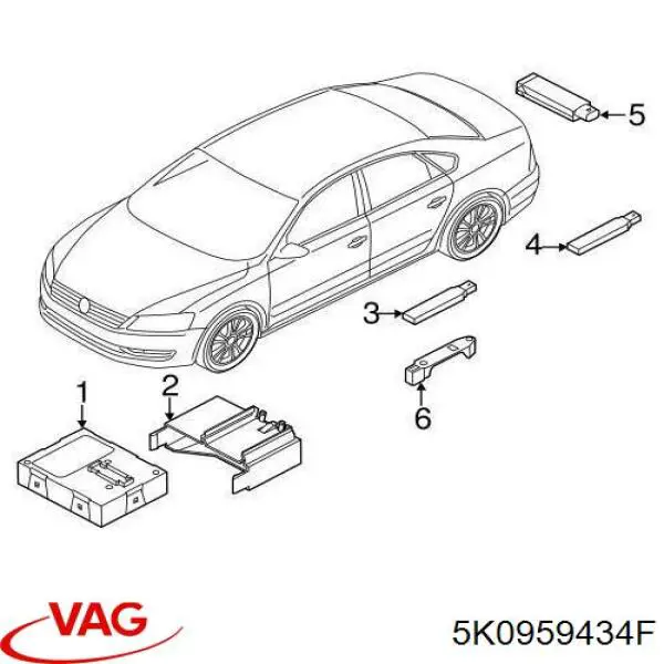 5K0959434K VAG 