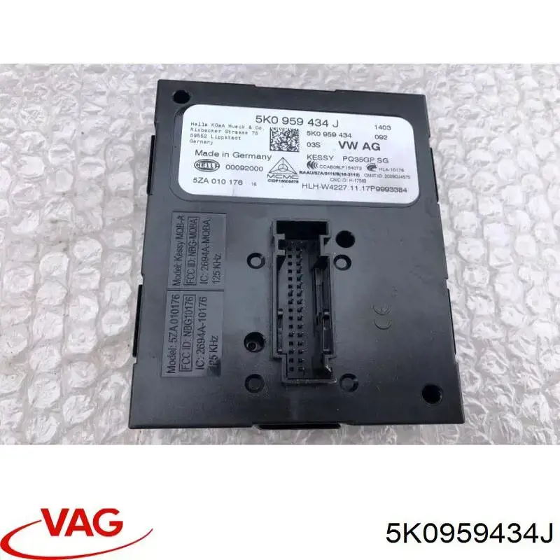 Unidade de conforto VAG 5K0959434J preço, a partir de 143,02 USD