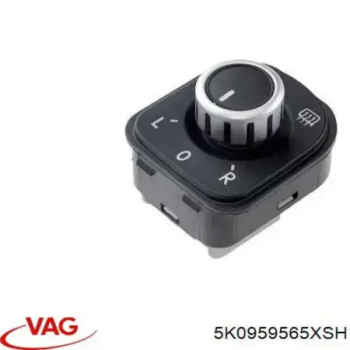 Unidade de controlo dos espelhos de retrovisão, na porta VAG 5K0959565XSH preço, a partir de 18,33 USD