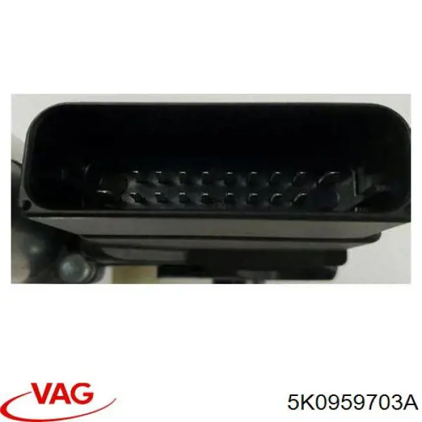 Compre 5K0959703A VAG Motor de acionamento de vidro da porta traseira esquerda