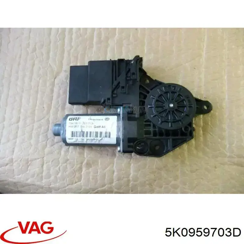 5K0959703D VAG Motor de acionamento de vidro da porta traseira esquerda
