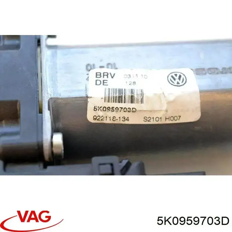 Motor de acionamento de vidro da porta traseira esquerda VAG 5K0959703D preço, a partir de 68,10 USD