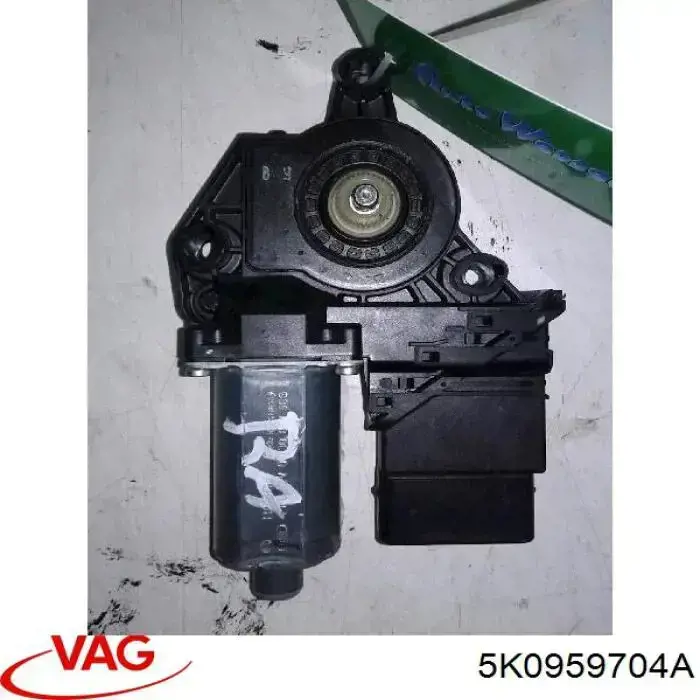 Mecanismo de acionamento de vidro da porta traseira direita VAG 5K0959704A preço, a partir de 44,28 USD