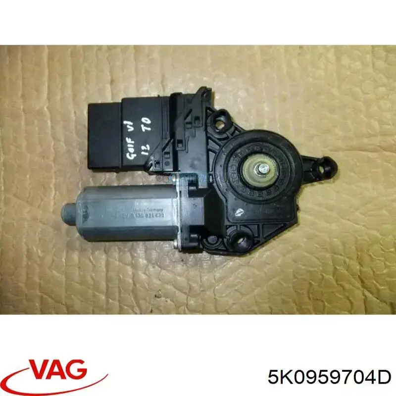 5K0959704D VAG Motor de acionamento de vidro da porta traseira direita