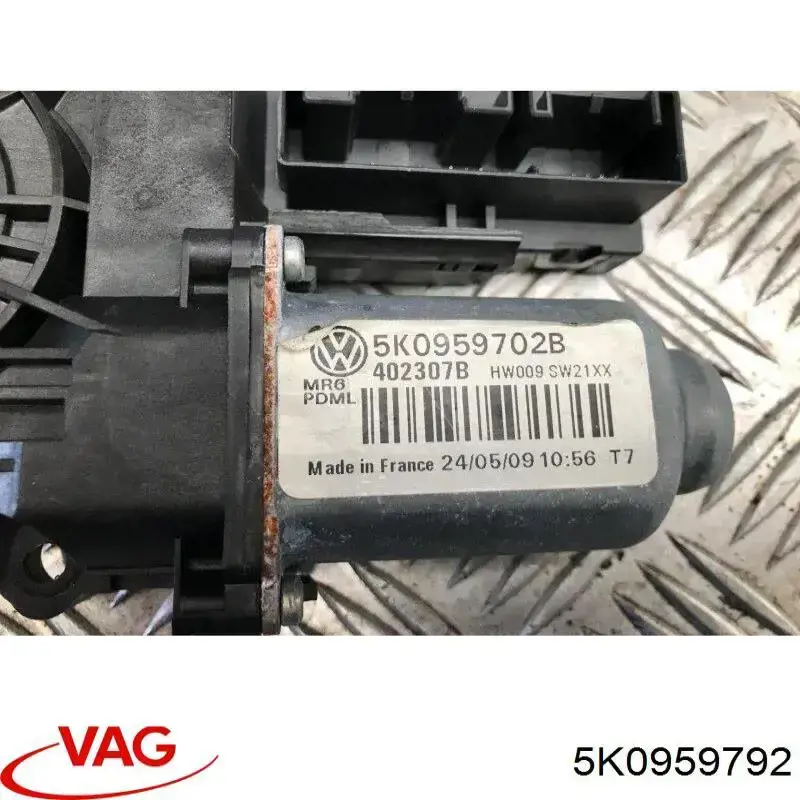 Compre 5K0959792 VAG Módulo de conforto da porta dianteira