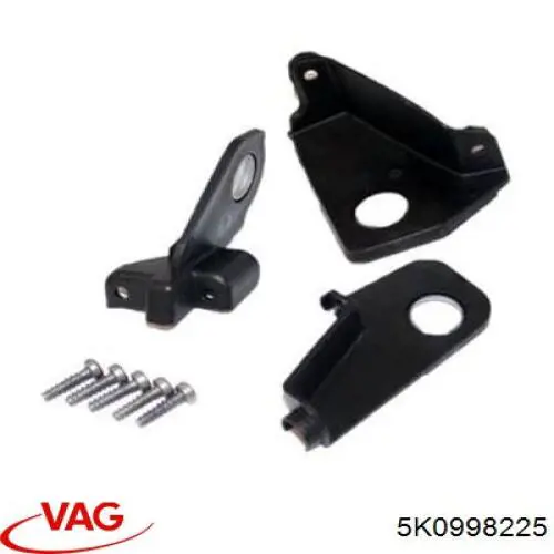 5K0998225 VAG Consola (adaptador) de fixação da luz dianteira esquerda