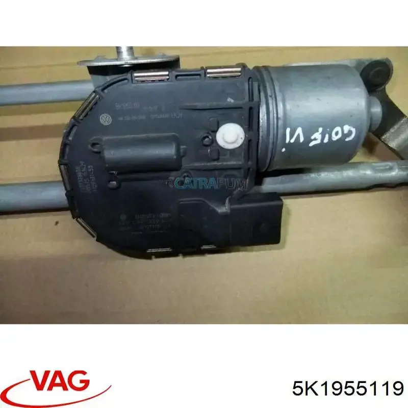 Compre 5K1955119 VAG Motor de limpador pára-brisas do pára-brisas
