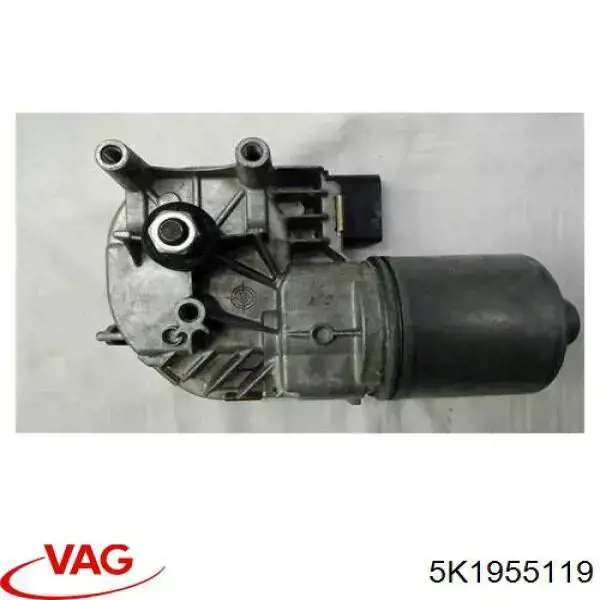 5K1955119 VAG Motor de limpador pára-brisas do pára-brisas