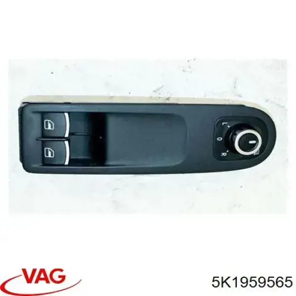 5K1959565 VAG Unidade de controlo dos espelhos de retrovisão, na porta