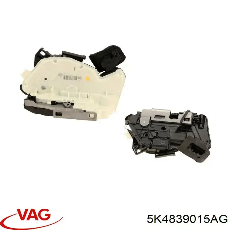 Fecho da porta traseira esquerda VAG 5K4839015AG preço, a partir de 74,91 USD