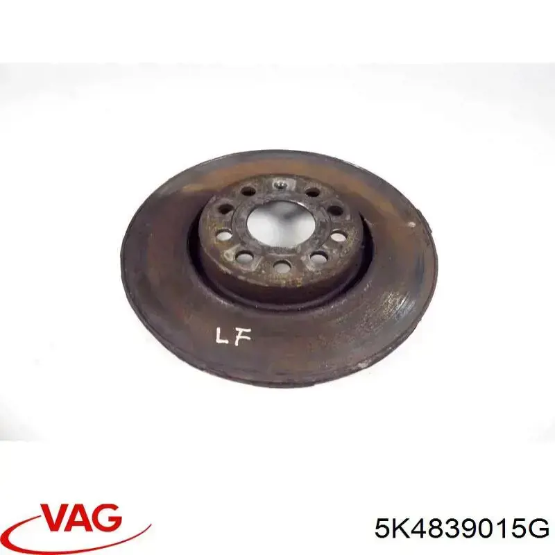 Fecho da porta traseira esquerda VAG 5K4839015G preço, a partir de 72,70 USD
