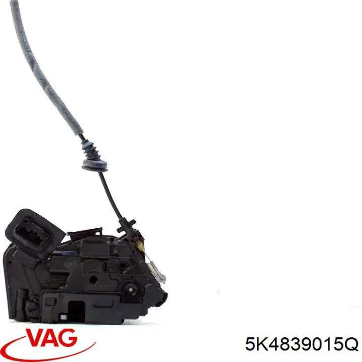 5K4839015Q VAG Fecho da porta traseira esquerda