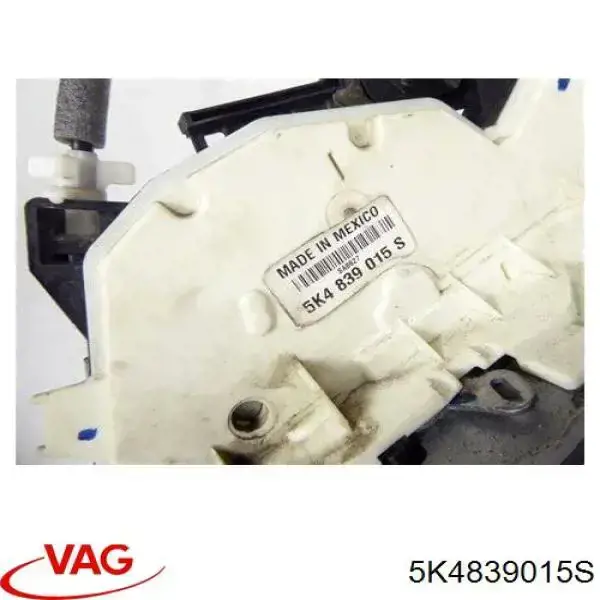 Fecho da porta traseira esquerda VAG 5K4839015S preço, a partir de 72,70 USD