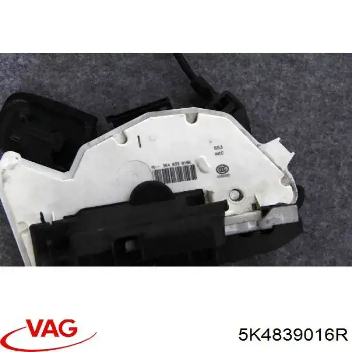 Fecho da porta traseira direita VAG 5K4839016R preço, a partir de 49,37 USD