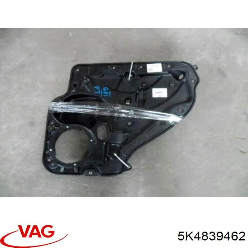 Mecanismo de acionamento de vidro da porta traseira direita VAG 5K4839462 preço, a partir de 109,15 USD