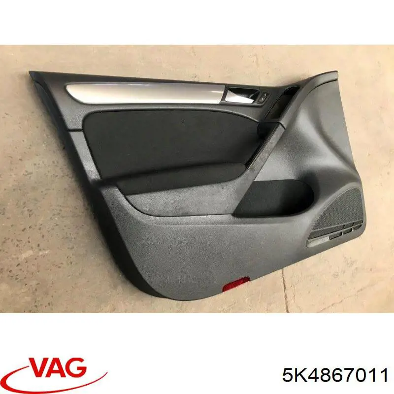Compre 5K4867011 VAG Revestimento (cobrimento) interno da porta dianteira esquerda