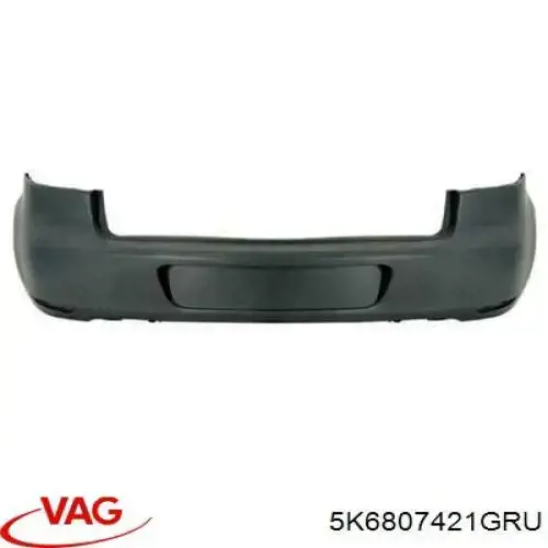 5K6807421GRU VAG Pára-choque traseiro