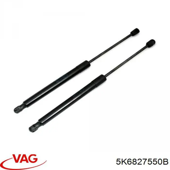 Compre 5K6827550B VAG Amortecedor de tampa de porta-malas (de 3ª/5ª porta traseira)