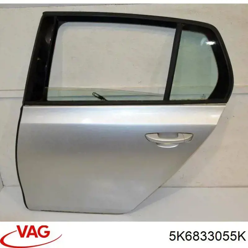 Porta traseira esquerda VAG 5K6833055K preço, a partir de 308,16 USD