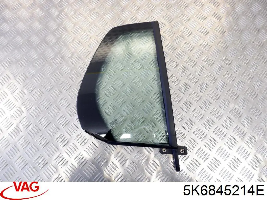 5K6845214E VAG Vidro de janelo da porta traseira direita