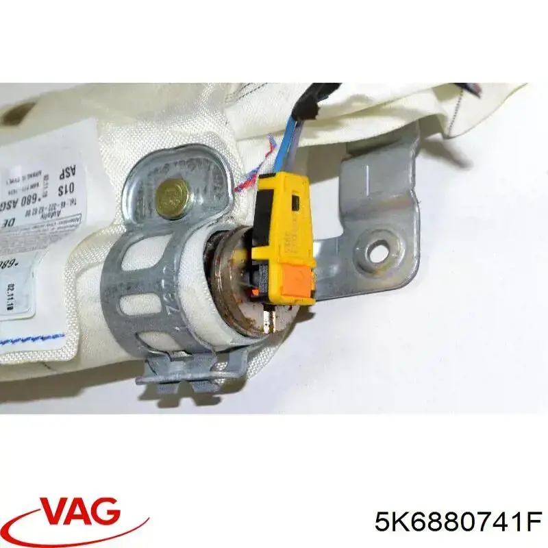 Cinto de segurança (AIRBAG) de estore lateral esquerdo VAG 5K6880741F preço, a partir de 69,81 USD