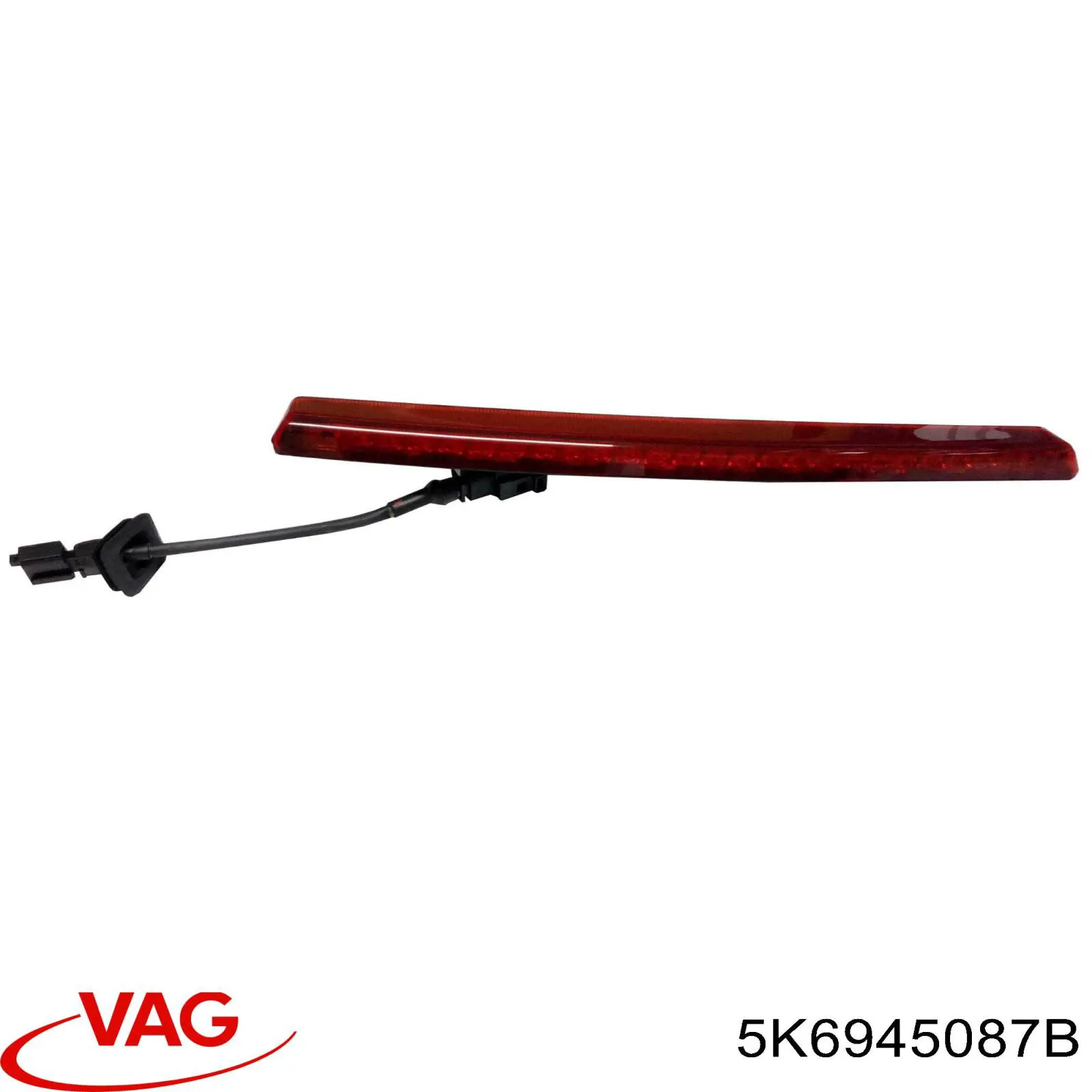Sinal de parada traseiro adicional VAG 5K6945087C preço, a partir de 61,32 USD