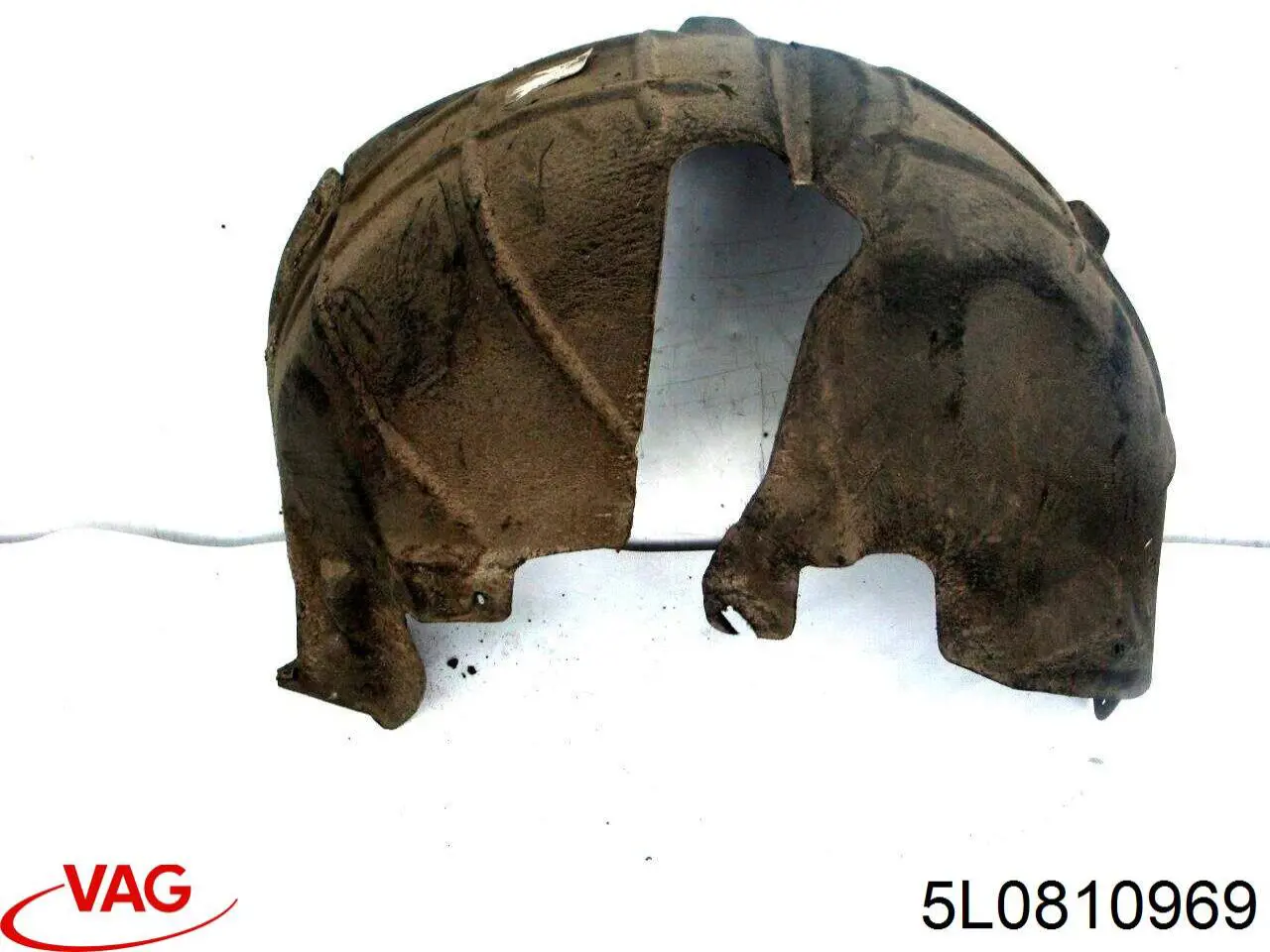 Guarda-barras do pára-lama traseiro esquerdo VAG 5L0810969 preço, a partir de 75,26 EUR