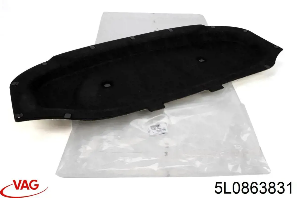 Isolamento de ruído da capota VAG 5L0863831 preço, a partir de 62,05 USD